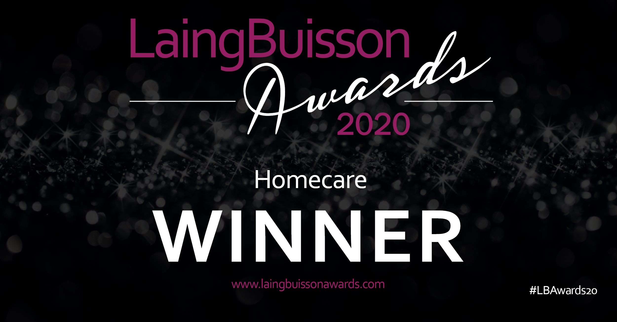 Winners at the LaingBuisson Awards 2020