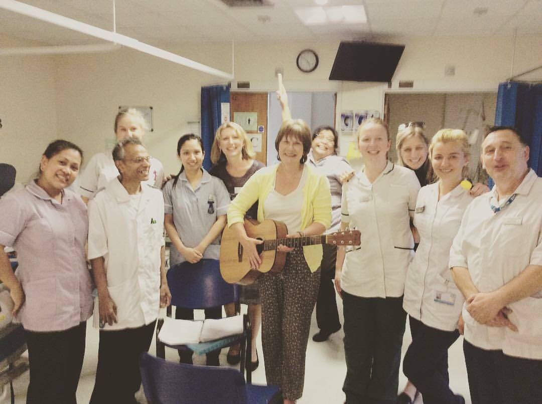 Music Makes Patients in East Surrey Hospital Happy