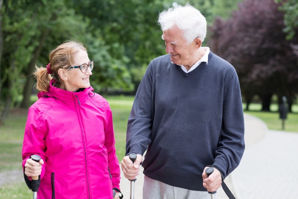 How to keep elderly people active in winter