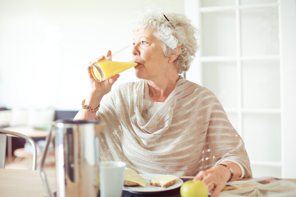 Dietary recommendations for elderly people