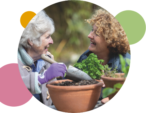 live-in-care_services_gardening with carer