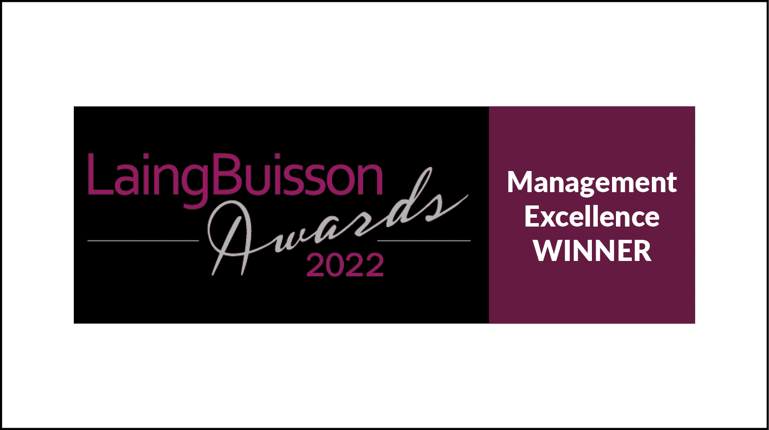 laing-buisson-managment-excellence-award-2022