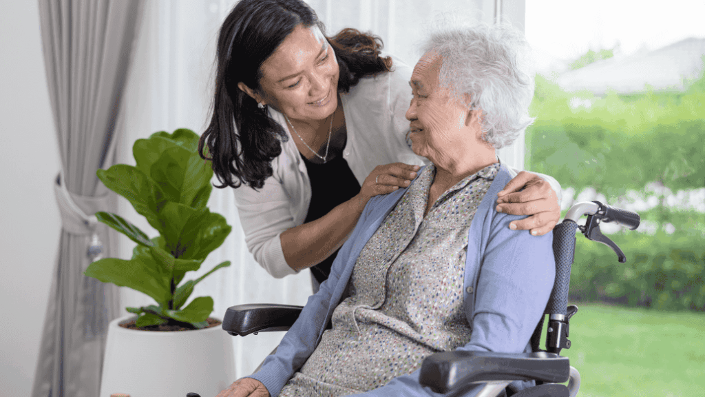carer and client